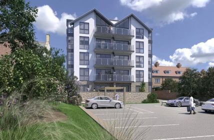 Housing development for over 55s, Scarborough, UK