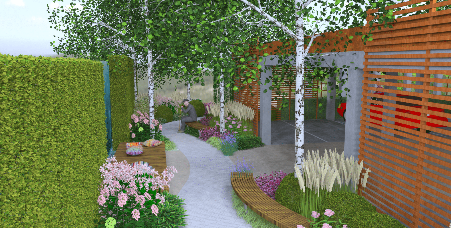 Housing development for 55+, Scarborough, North Yorkshire, UK Public