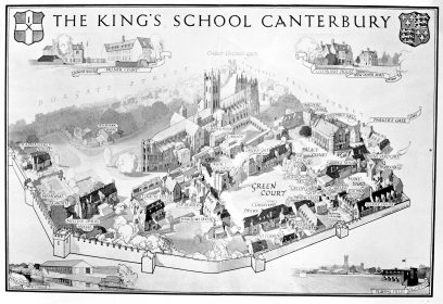New well-being garden for the oldest school in the UK, The King's School, Canterbury