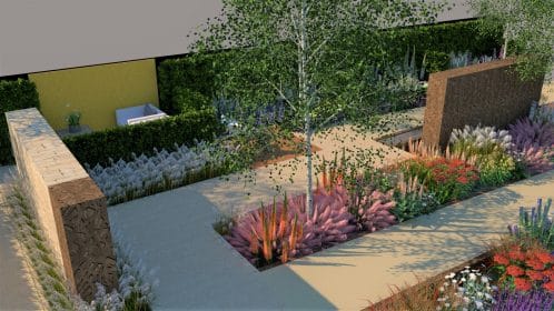 Concept for Show Garden for Autumn RHS Chelsea Flower Show 2021