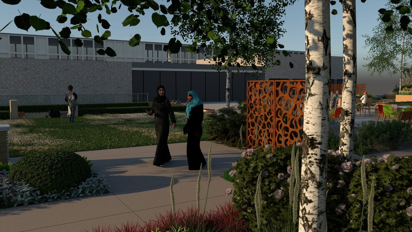 Sensory Memory Garden for Sense, Touchbase Pears, Birmingham